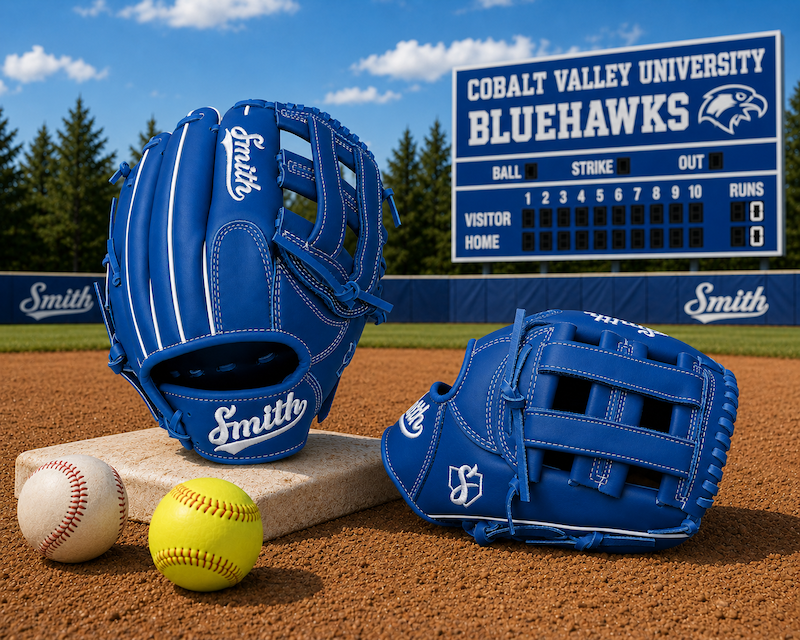 Smith FGHW-Blue n White 2 Baseball and Softball Glove