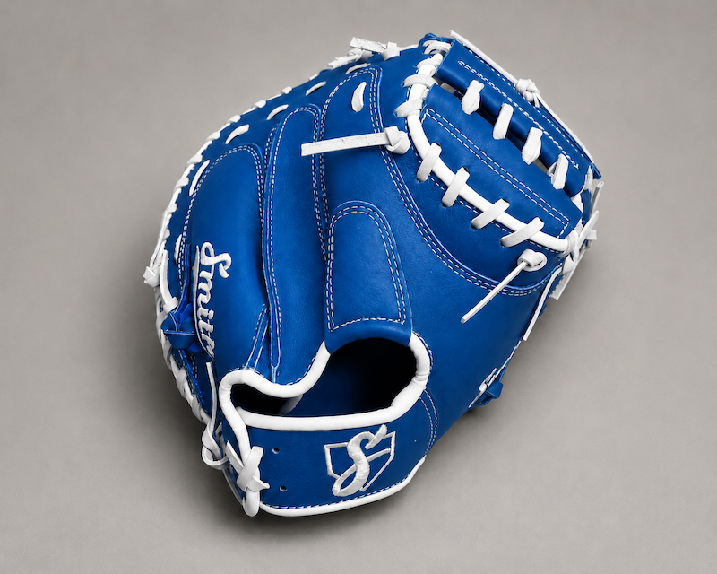 Smith BCM-Blue n White (Baseball Catchers Mitt)