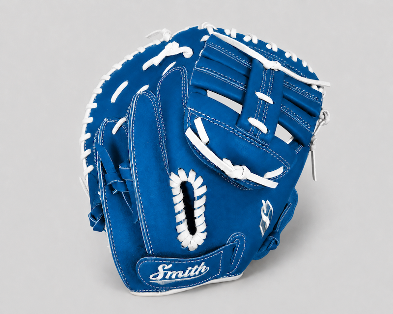 Smith SBCM-Blue n White (Softball Catchers Glove)