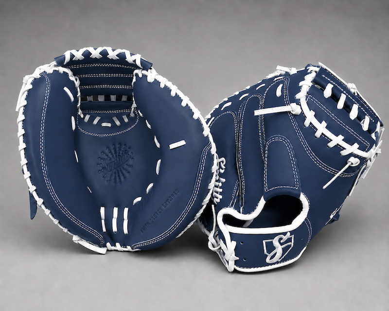 Smith BCM-Blue n White (Baseball Catchers Mitt)