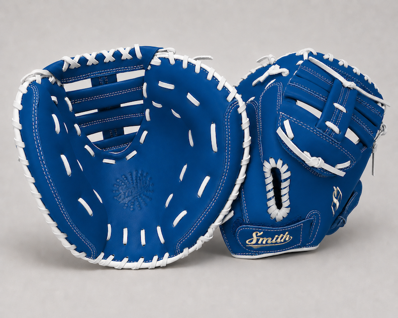Smith SBCM-Blue n White (Softball Catchers Glove)