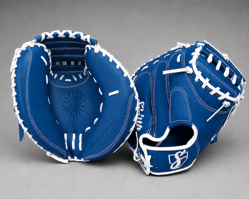 Smith BCM-Blue n White (Baseball Catchers Mitt)