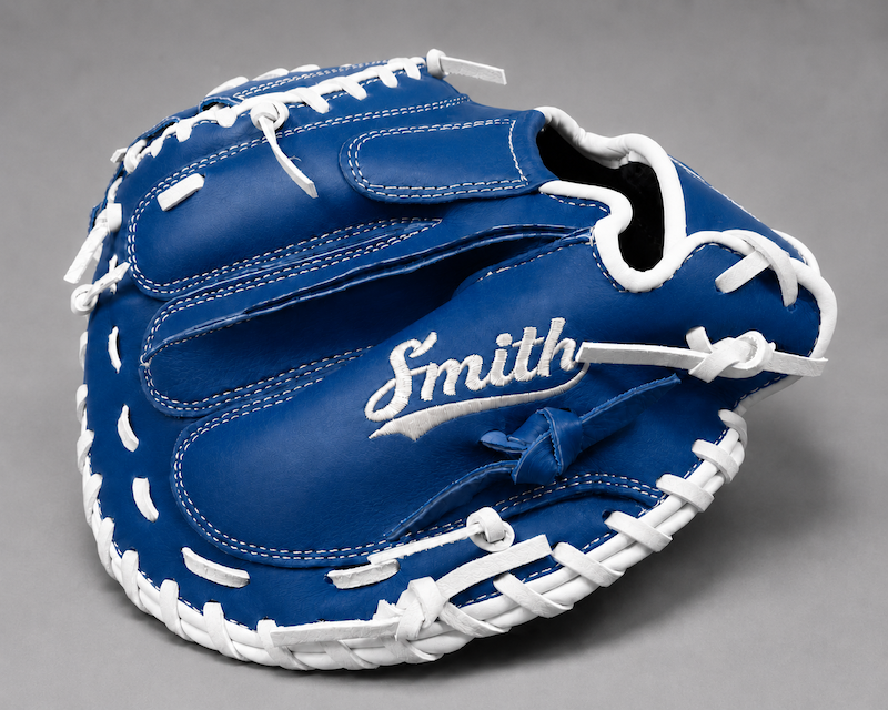 Smith BCM-Blue n White (Baseball Catchers Mitt)