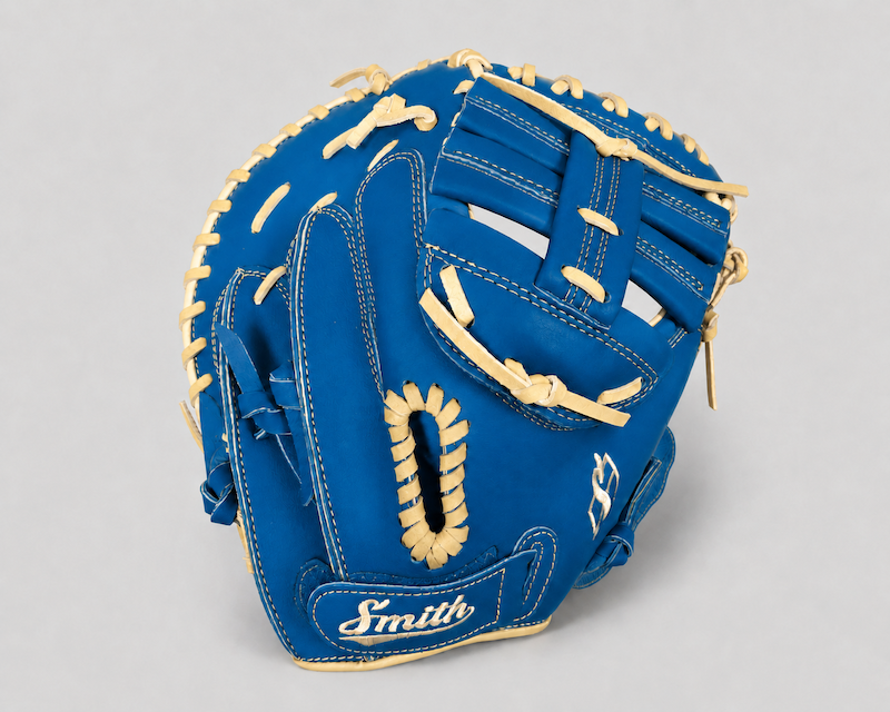Smith SBCM-Blue n Yellow (Softball Catchers Glove)