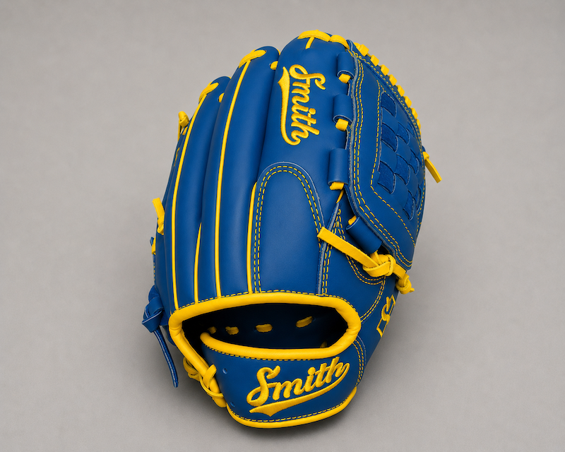 Smith FGBW-Blue n Yellow Baseball and Softball Glove