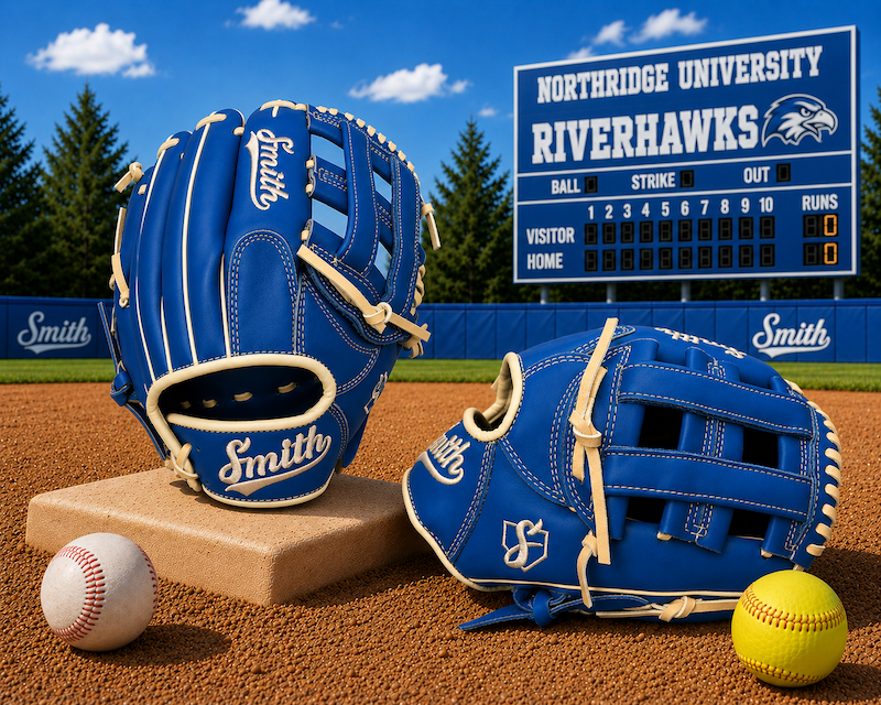 Smith FGHW-Blue n Yellow Baseball and Softball Glove