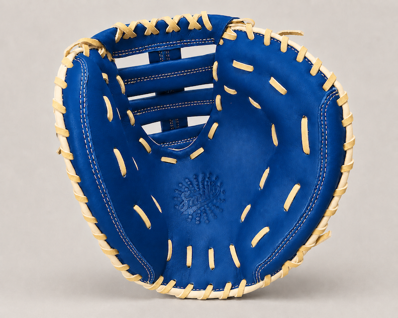 Smith SBCM-Blue n Yellow (Softball Catchers Glove)