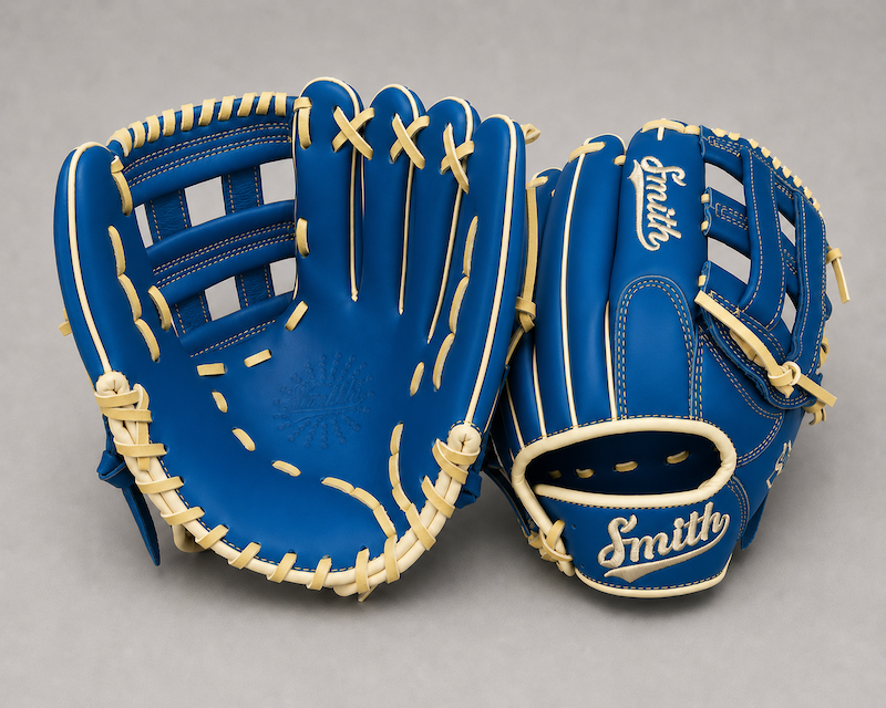 Smith FGHW-Blue n Yellow Baseball and Softball Glove