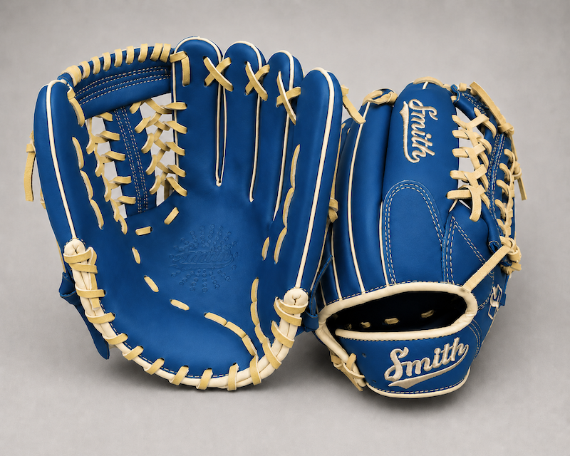 Smith FGNW-Blue n Yellow Baseball and Softball Glove