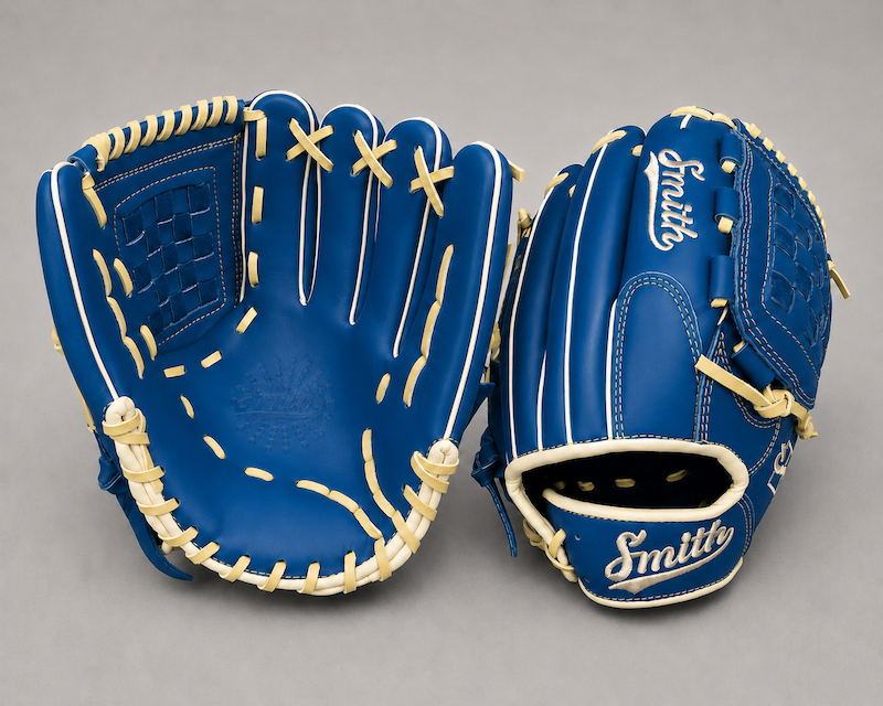 Smith FGBW-Blue n Yellow Baseball and Softball Glove