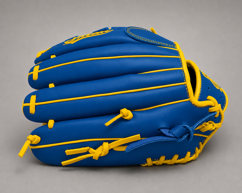 Smith FGBW-Blue n Yellow Baseball and Softball Glove