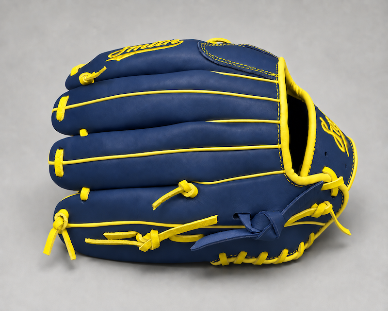Smith FGNW-Blue n Yellow Baseball and Softball Glove