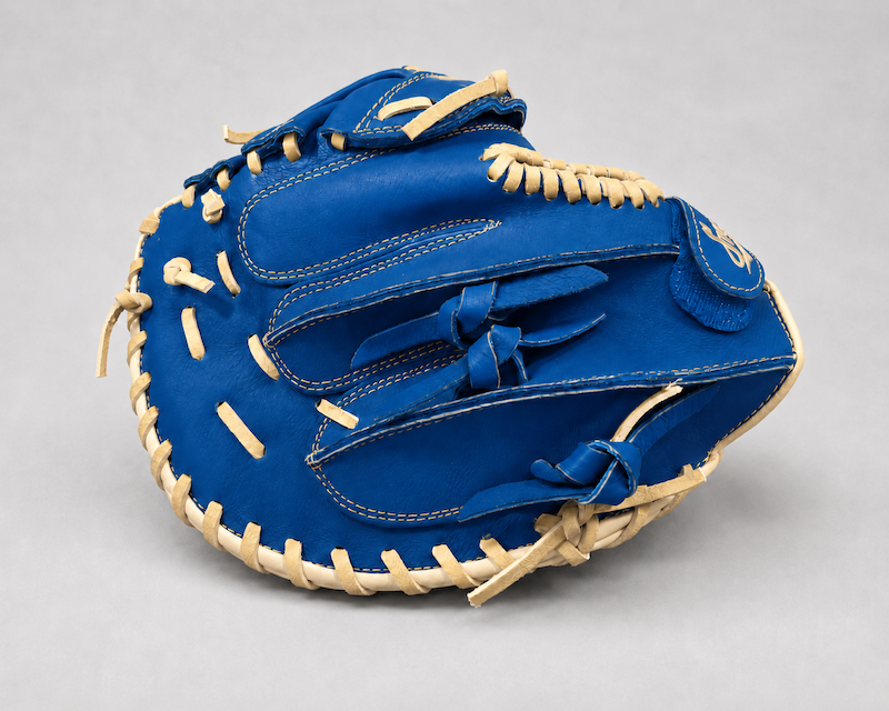 Smith SBCM-Blue n Yellow (Softball Catchers Glove)