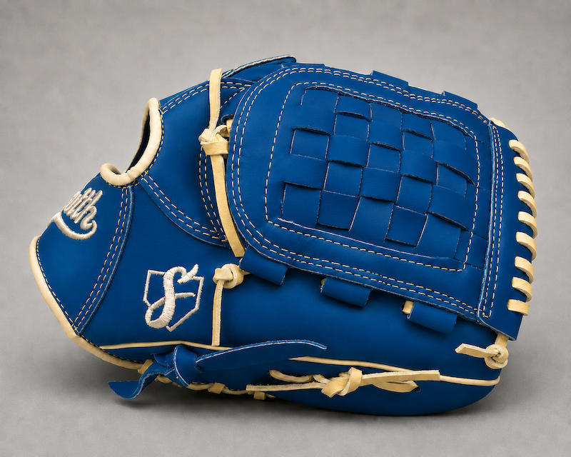 Smith FGBW-Blue n Yellow Baseball and Softball Glove