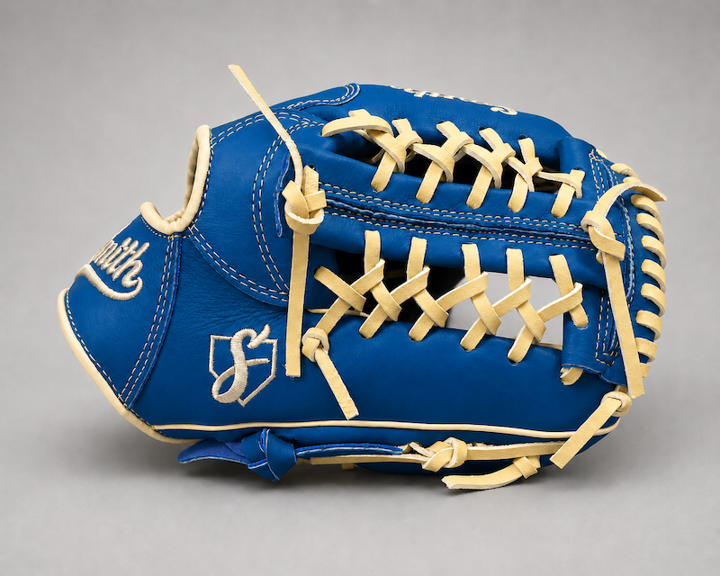 Smith FGNW-Blue n Yellow Baseball and Softball Glove