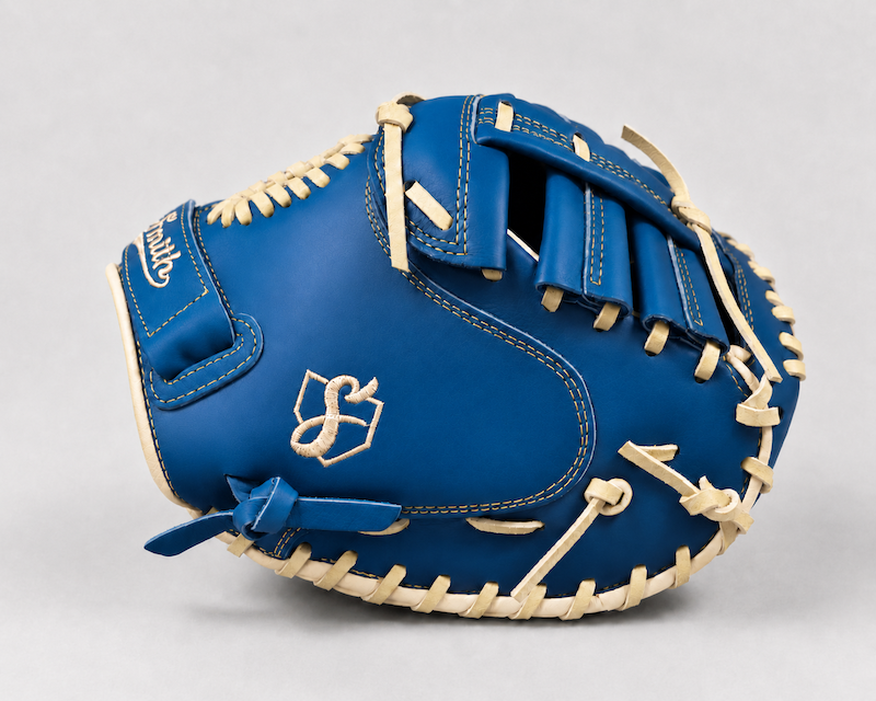 Smith SBCM-Blue n Yellow (Softball Catchers Glove)