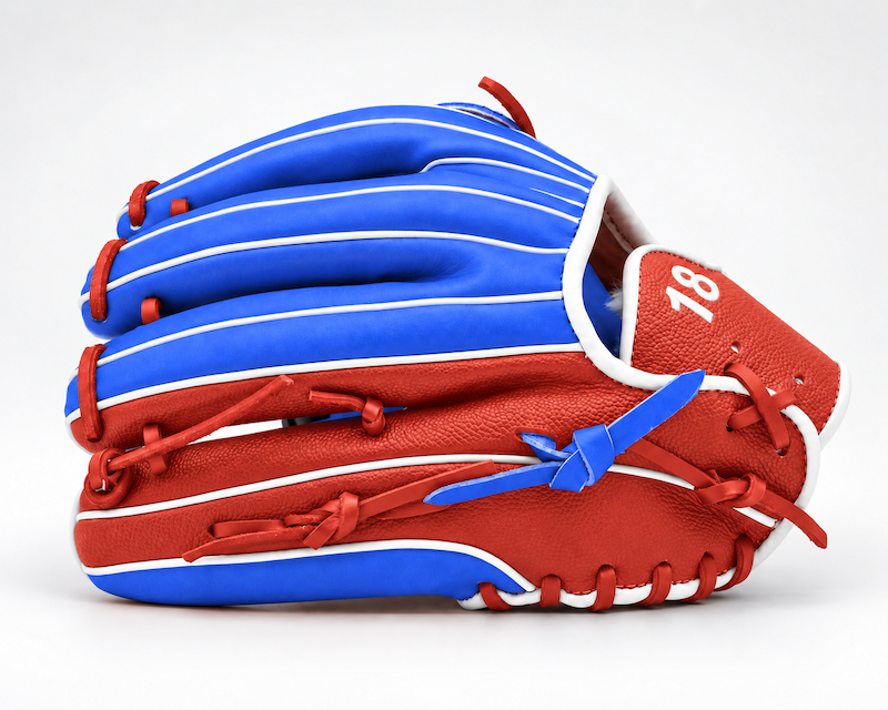 Smith FG2PW-V2-Blue Red n White Baseball and Softball Glove