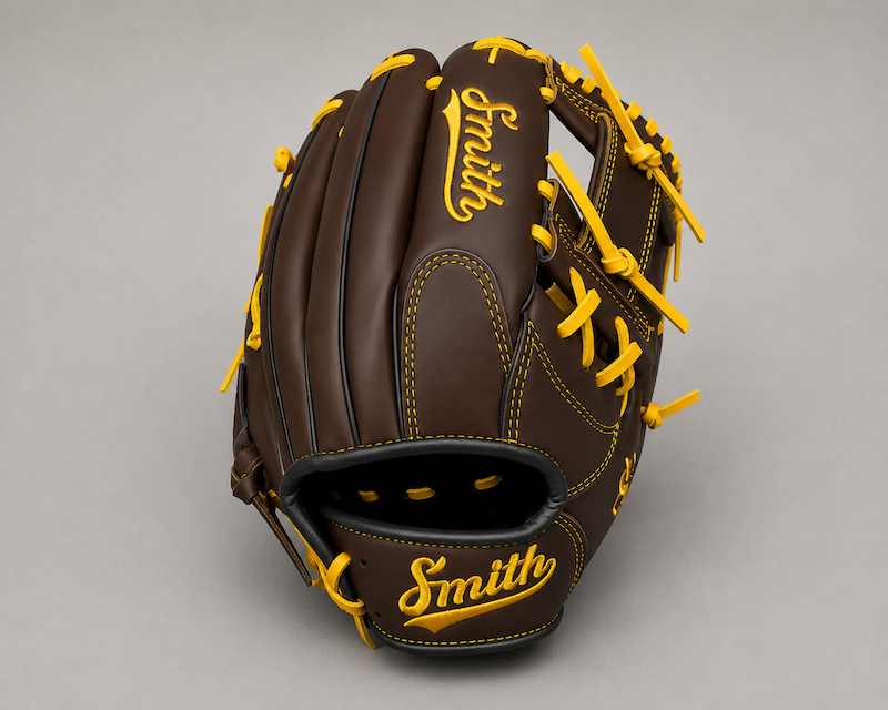 Smith FGIW-Brown Black n Yellow Baseball and Softball Glove