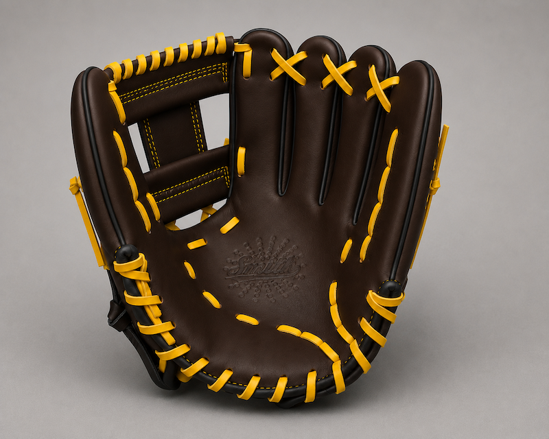 Smith FGIW-Brown Black n Yellow Baseball and Softball Glove