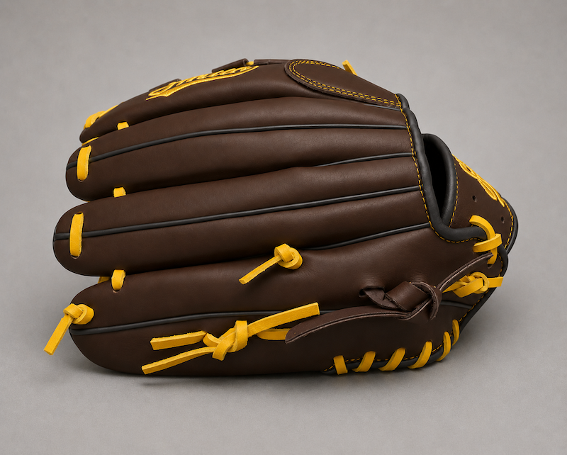 Smith FGBW-Brown Black n Yellow Baseball and Softball Glove