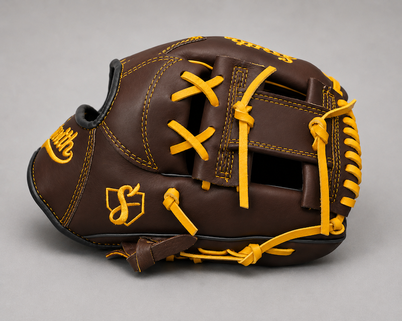 Smith FGIW-Brown Black n Yellow Baseball and Softball Glove