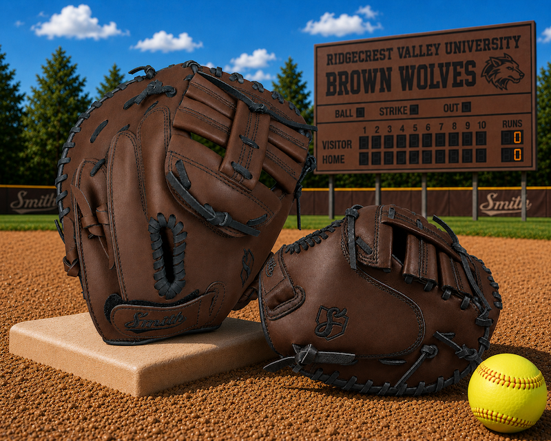 Smith SBCM-Brown n Black (Softball Catchers Glove)
