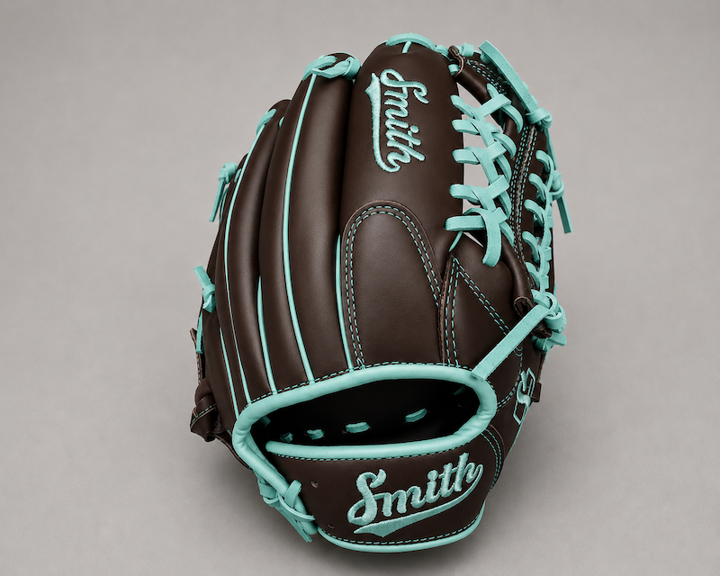 Smith FGNW-Brown n Teal Baseball and Softball Glove