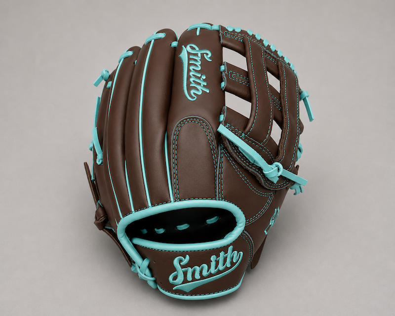 Smith FGHW-Brown n Teal Baseball and Softball Glove