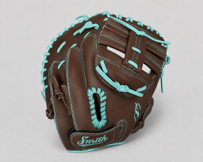 Smith SBCM-Brown n Teal (Softball Catchers Glove)
