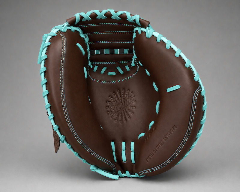 Smith BCM-Brown n Teal (Baseball Catchers Mitt)
