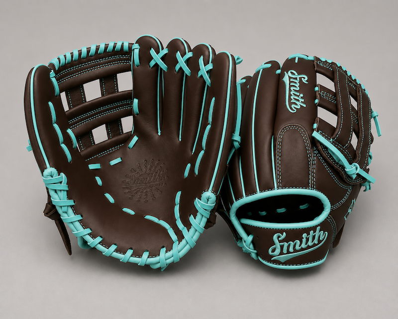 Smith FGHW-Brown n Teal Baseball and Softball Glove