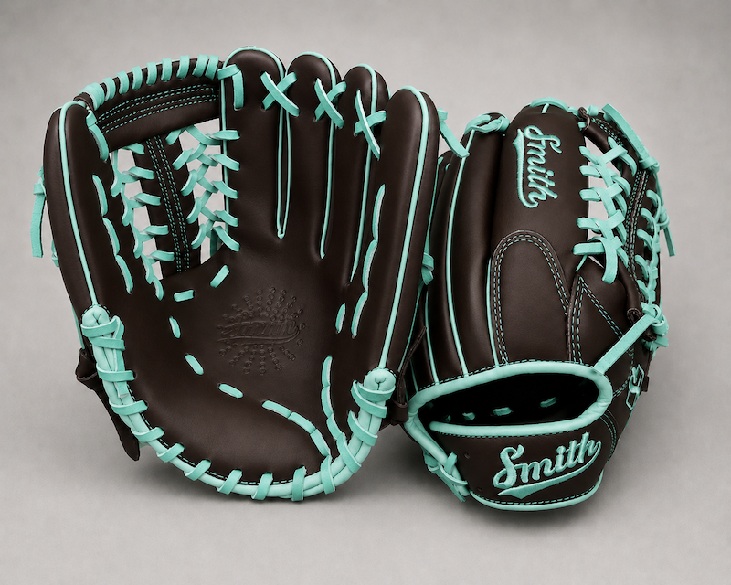 Smith FGNW-Brown n Teal Baseball and Softball Glove