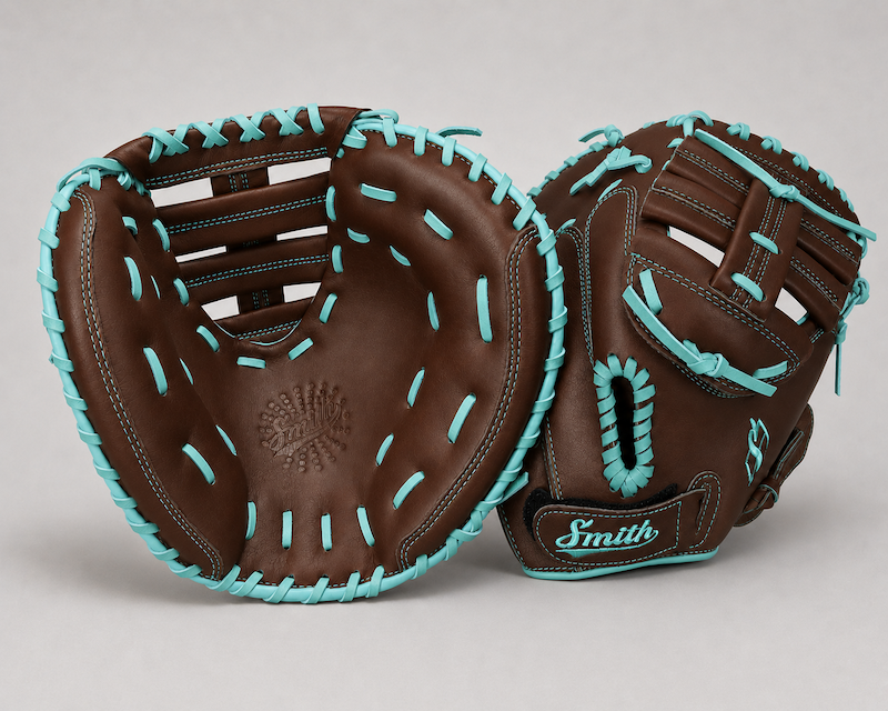 Smith SBCM-Brown n Teal (Softball Catchers Glove)