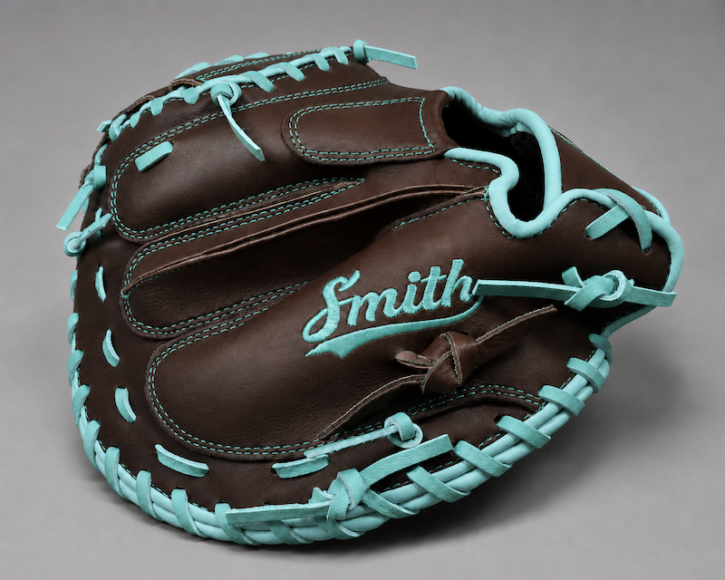 Smith BCM-Brown n Teal (Baseball Catchers Mitt)