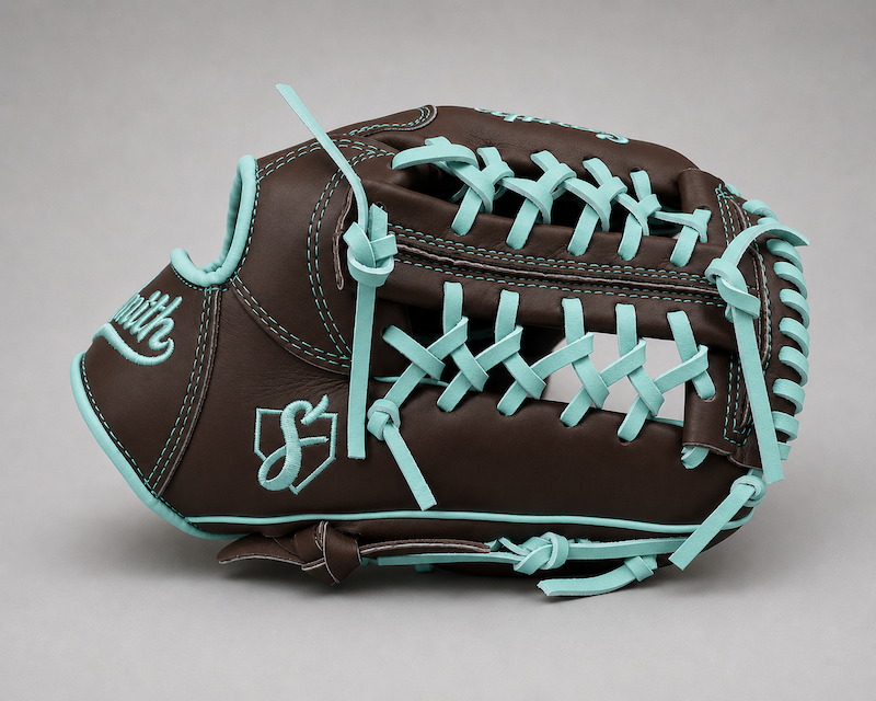 Smith FGNW-Brown n Teal Baseball and Softball Glove