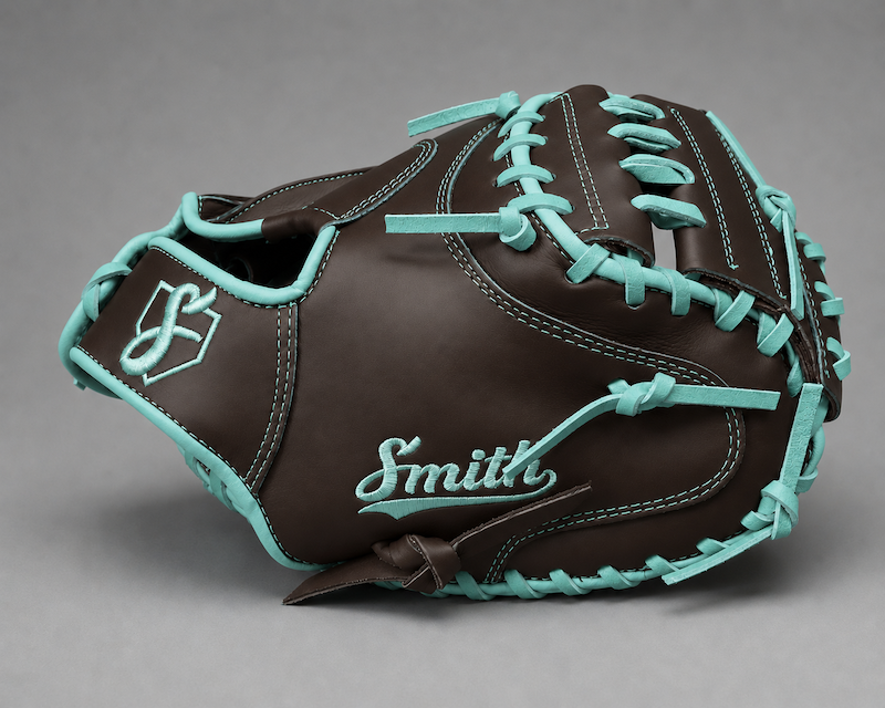 Smith BCM-Brown n Teal (Baseball Catchers Mitt)