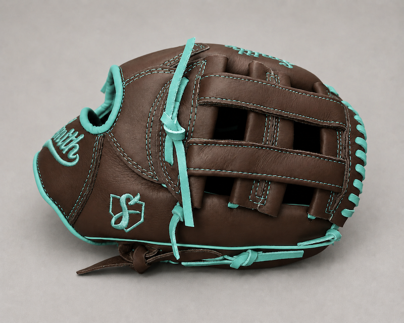 Smith FGHW-Brown n Teal Baseball and Softball Glove