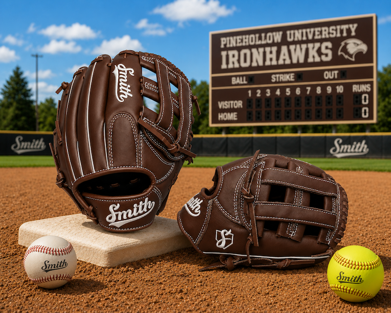 Smith FGHW-Brown n White Baseball and Softball Glove
