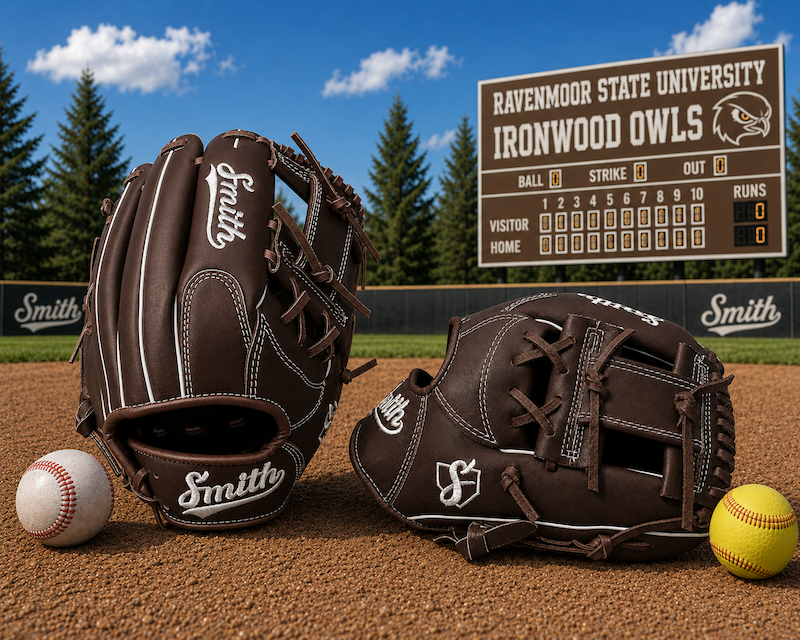 Smith FGIW-Brown n White Baseball and Softball Glove