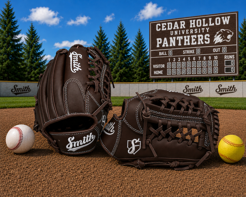 Smith FGNW-Brown n White Baseball and Softball Glove