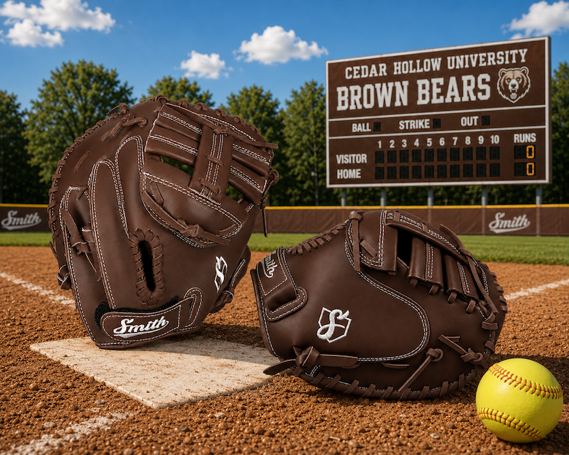 Smith SBCM-Brown n White (Softball Catchers Glove)