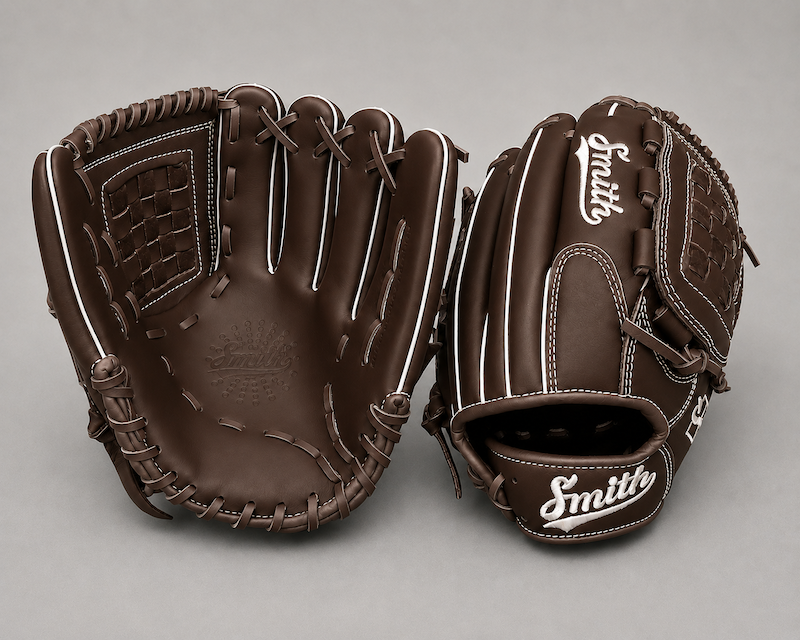 Smith FGBW-Brown n White Baseball and Softball Glove