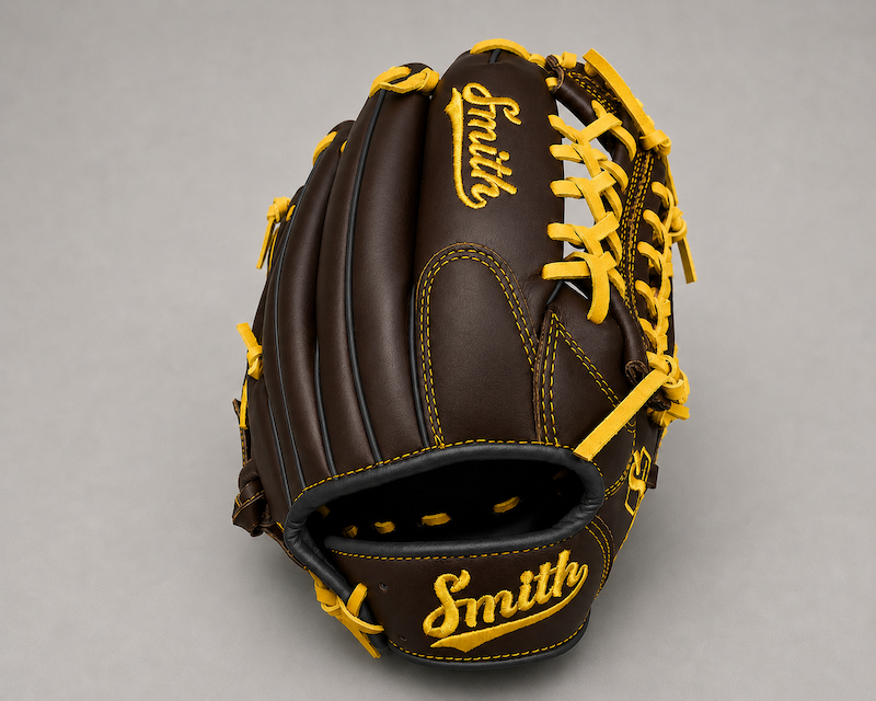 Smith FGNW-Brown Black n Yellow Baseball and Softball Glove