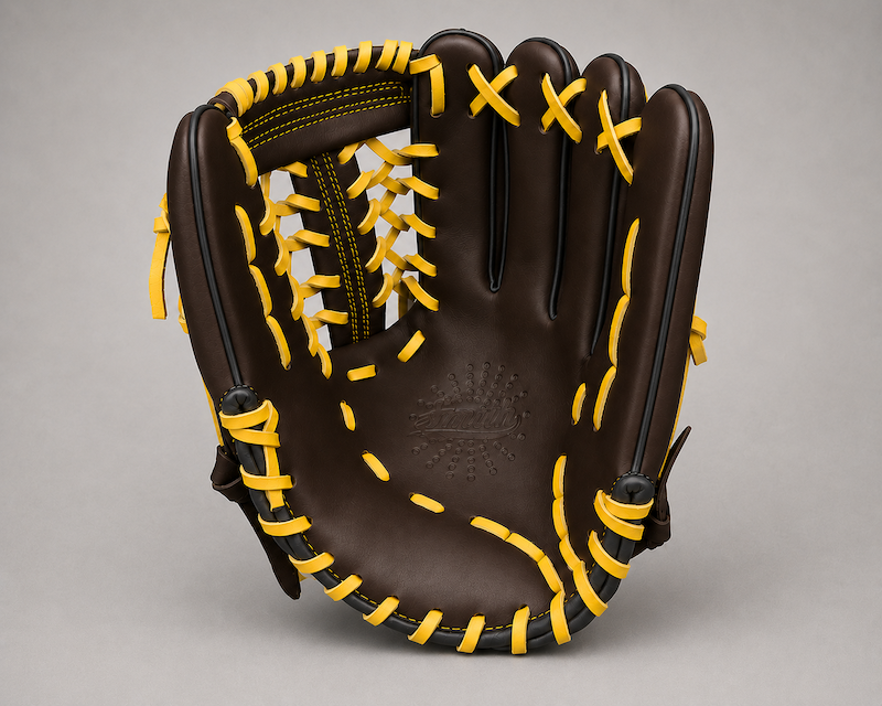 Smith FGNW-Brown Black n Yellow Baseball and Softball Glove