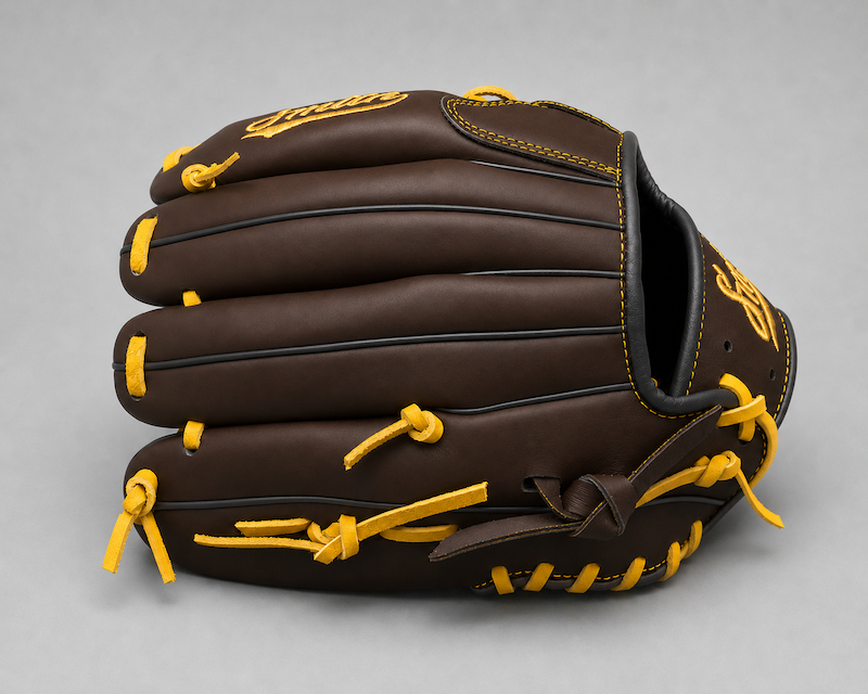 Smith FGNW-Brown Black n Yellow Baseball and Softball Glove