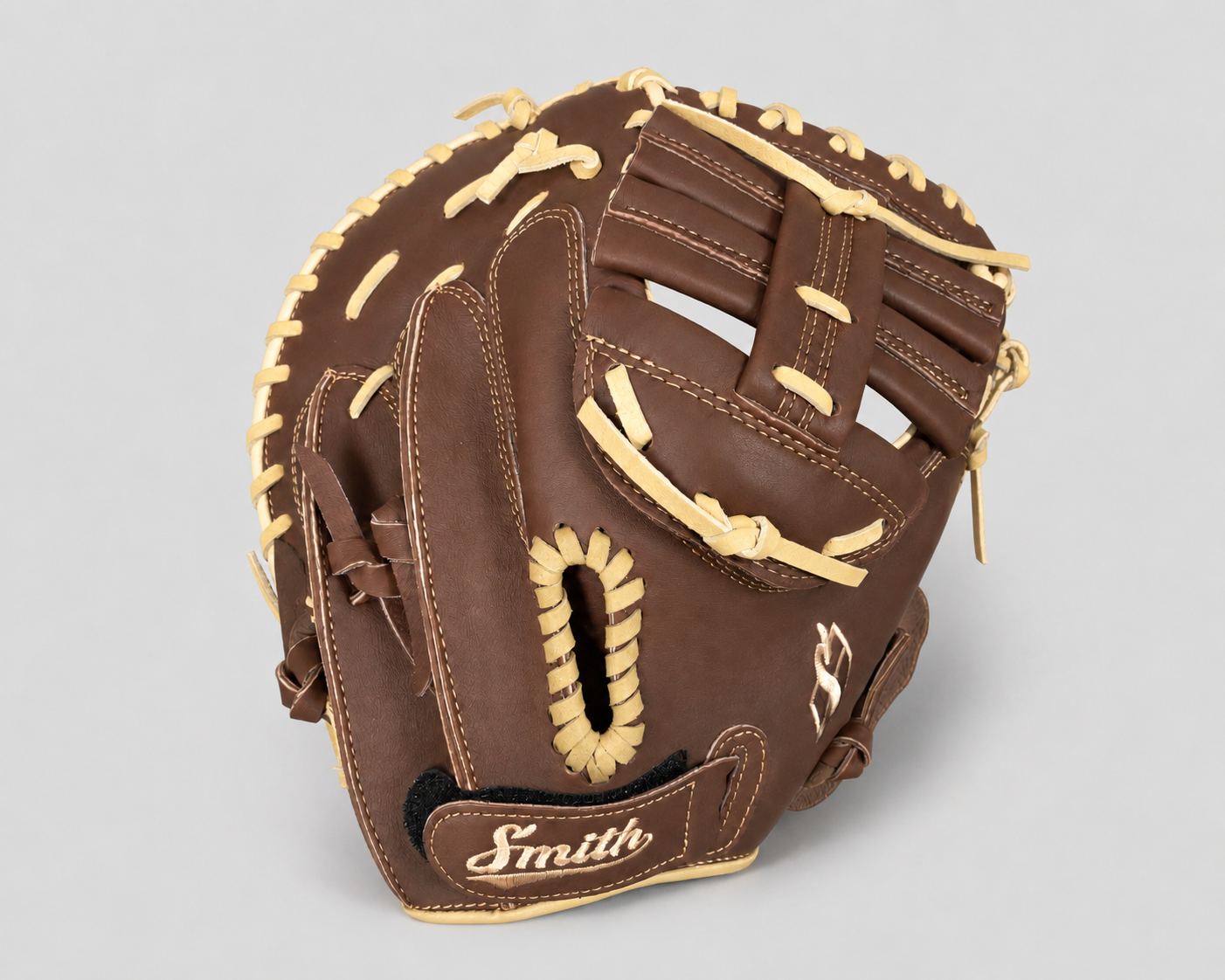 Smith SBCM-Brown n Yellow (Softball Catchers Glove)