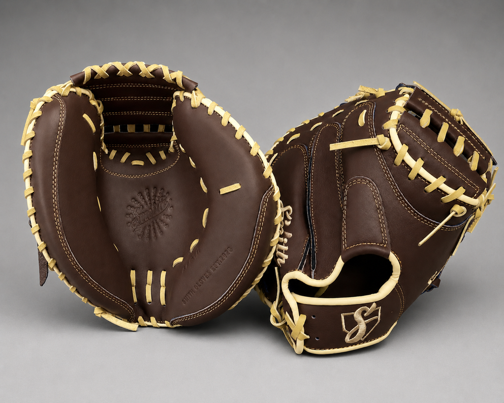 Smith BBCM-Brown Yellow (Baseball Catchers Glove)