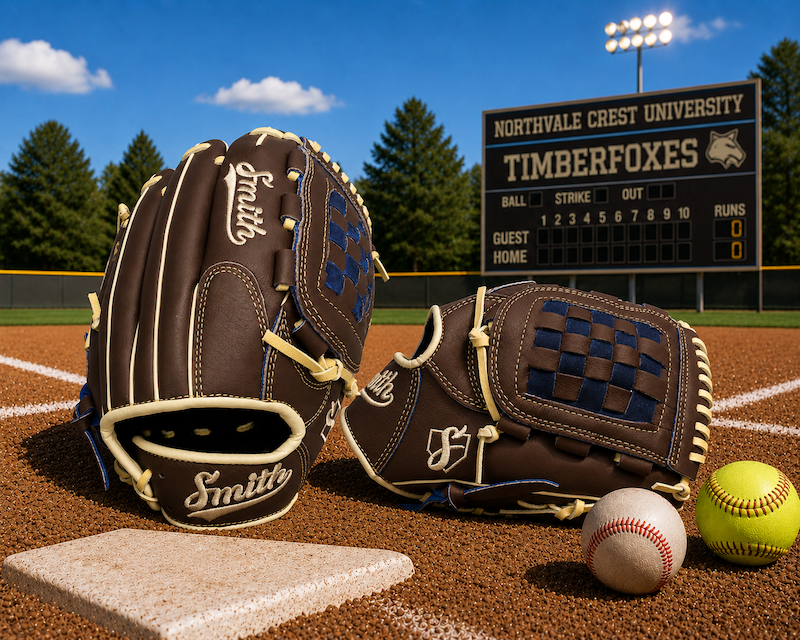 Smith FGBW-Brown n Yellow Baseball and Softball Glove