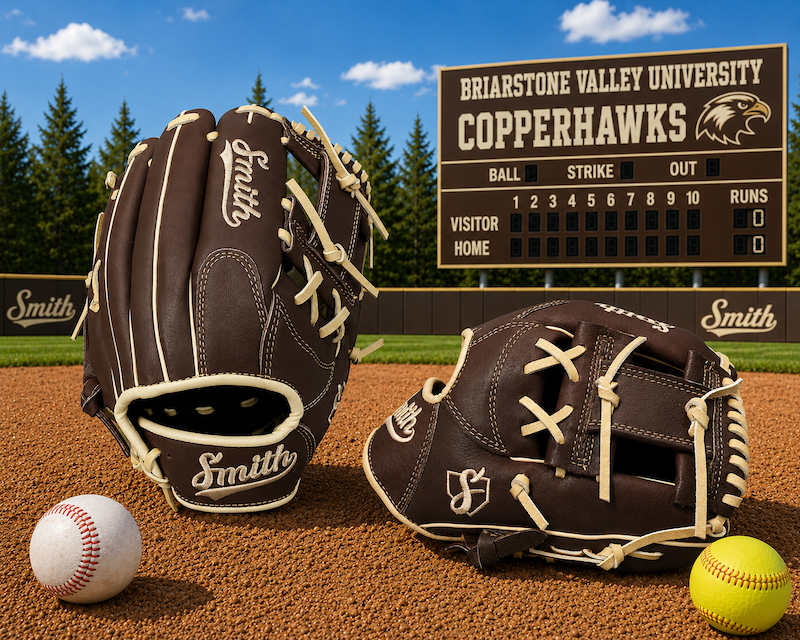 Smith FGIW-Brown n Yellow Baseball and Softball Glove
