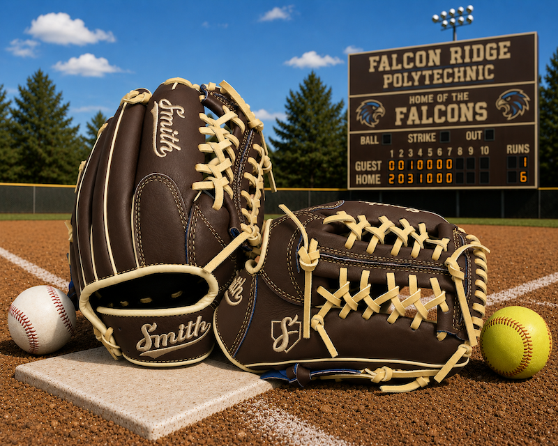 Smith FGNW-Brown n Yellow Baseball and Softball Glove